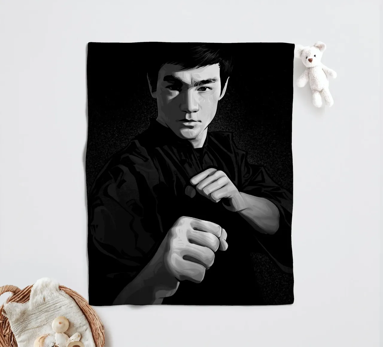 Bruce Lee III coperta in pile da nabakumov