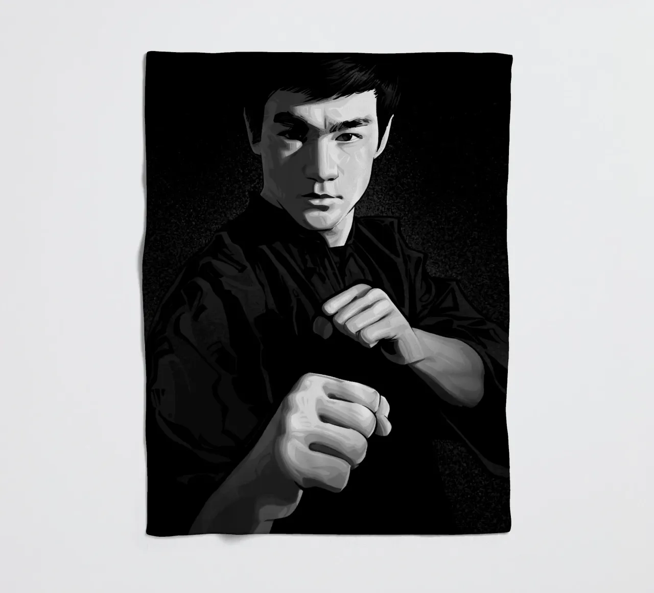 Bruce Lee III coperta in pile da nabakumov