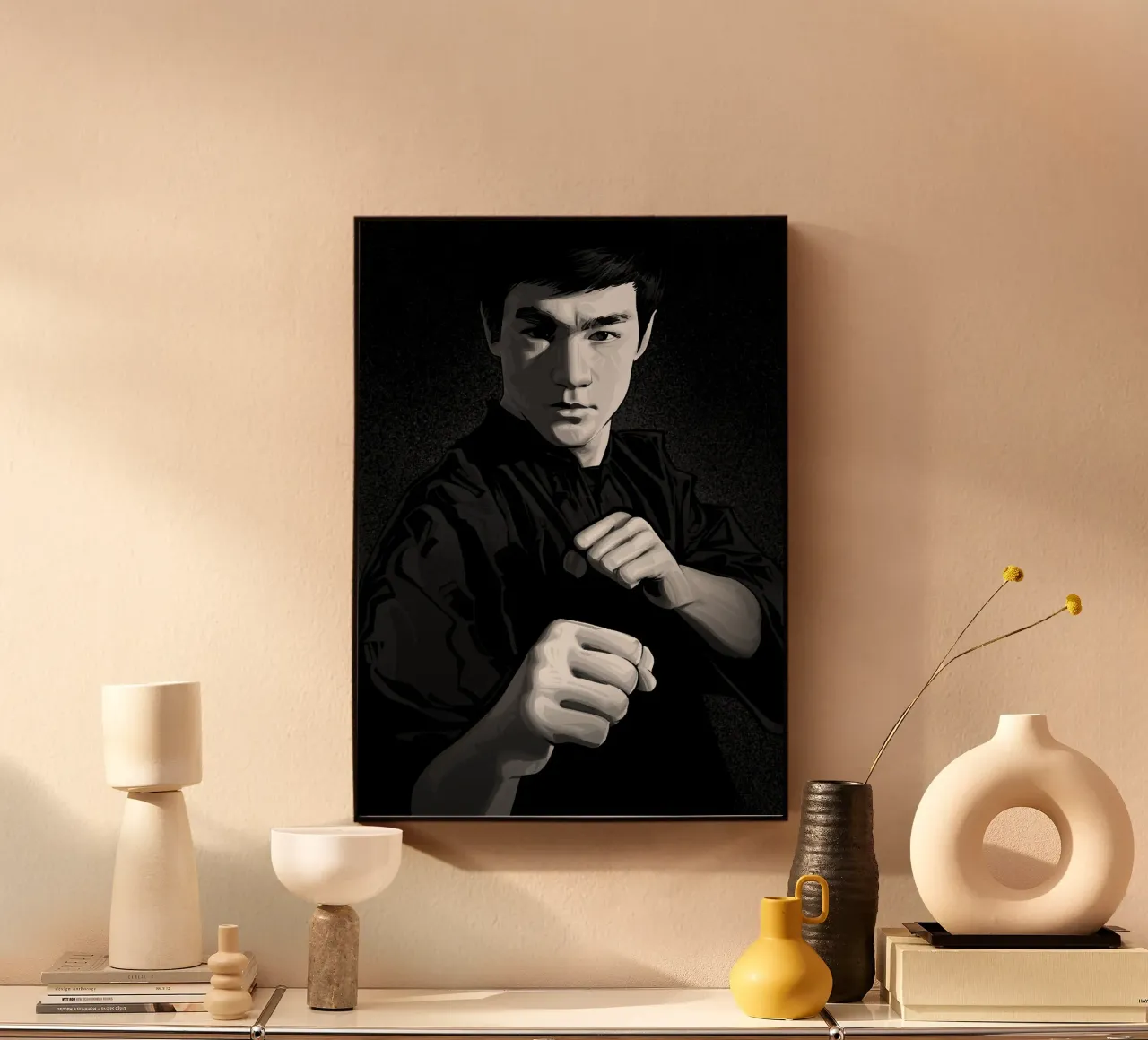 Bruce Lee III Acryl-Glas von nabakumov