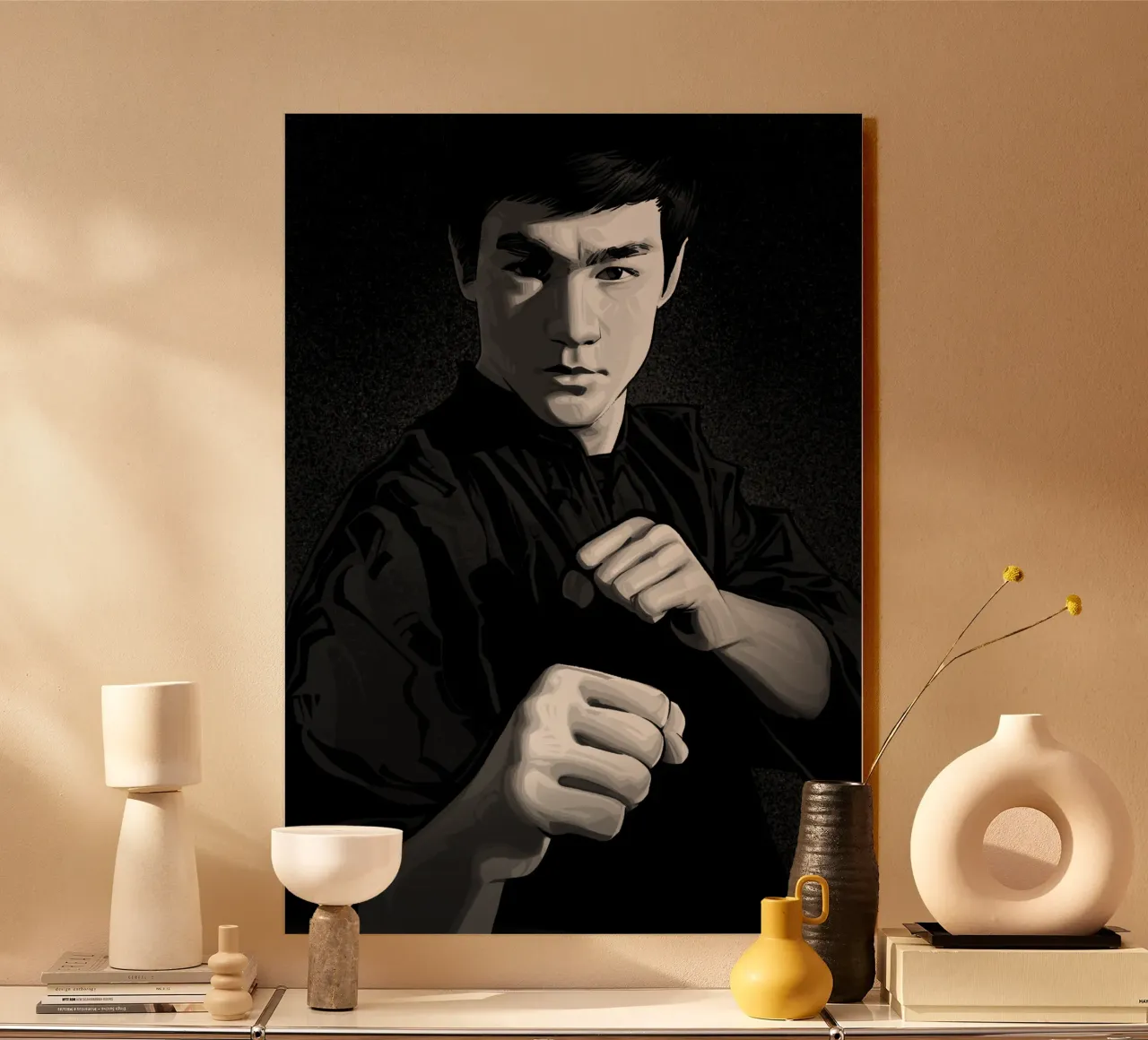 Bruce Lee III Acryl-Glas von nabakumov