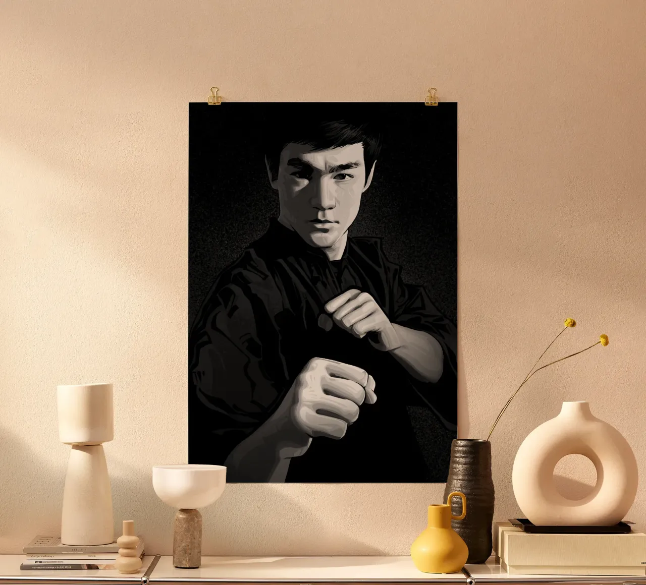 Bruce Lee III carta hahnemühle da nabakumov