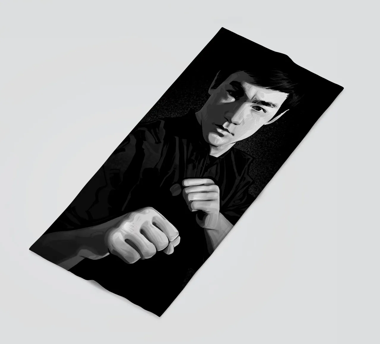 Bruce Lee III strandhanddoek van nabakumov