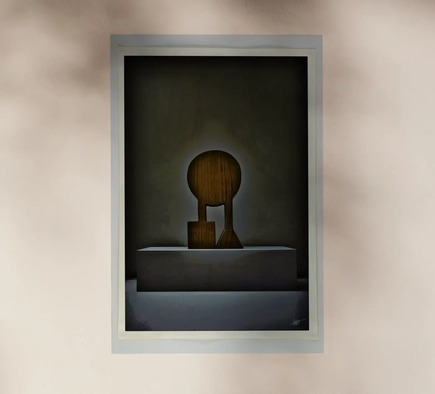 Interdependence 05 backlit folie van Joachim Høst