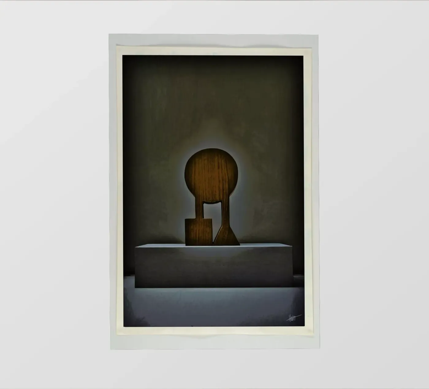 Interdependence 05 backlit folie van Joachim Høst