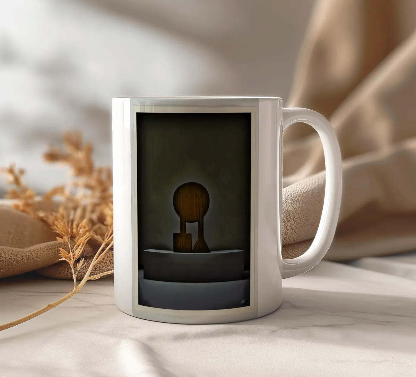 Interdependence 05 Keramik Tasse von Joachim Høst