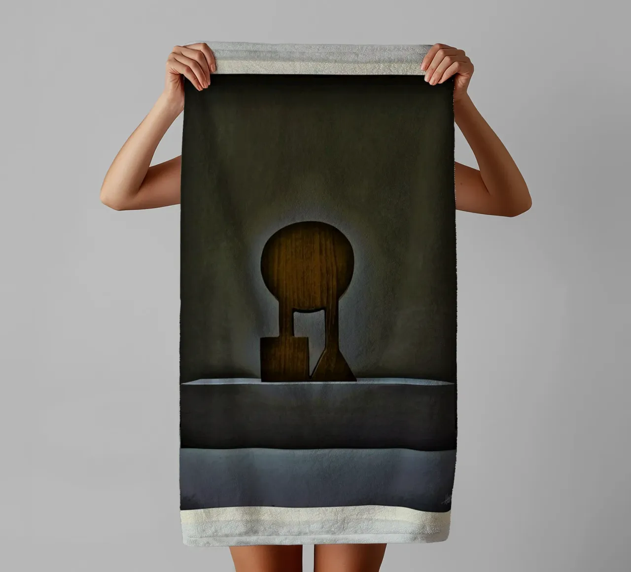 Interdependence 05 towel by Joachim Høst