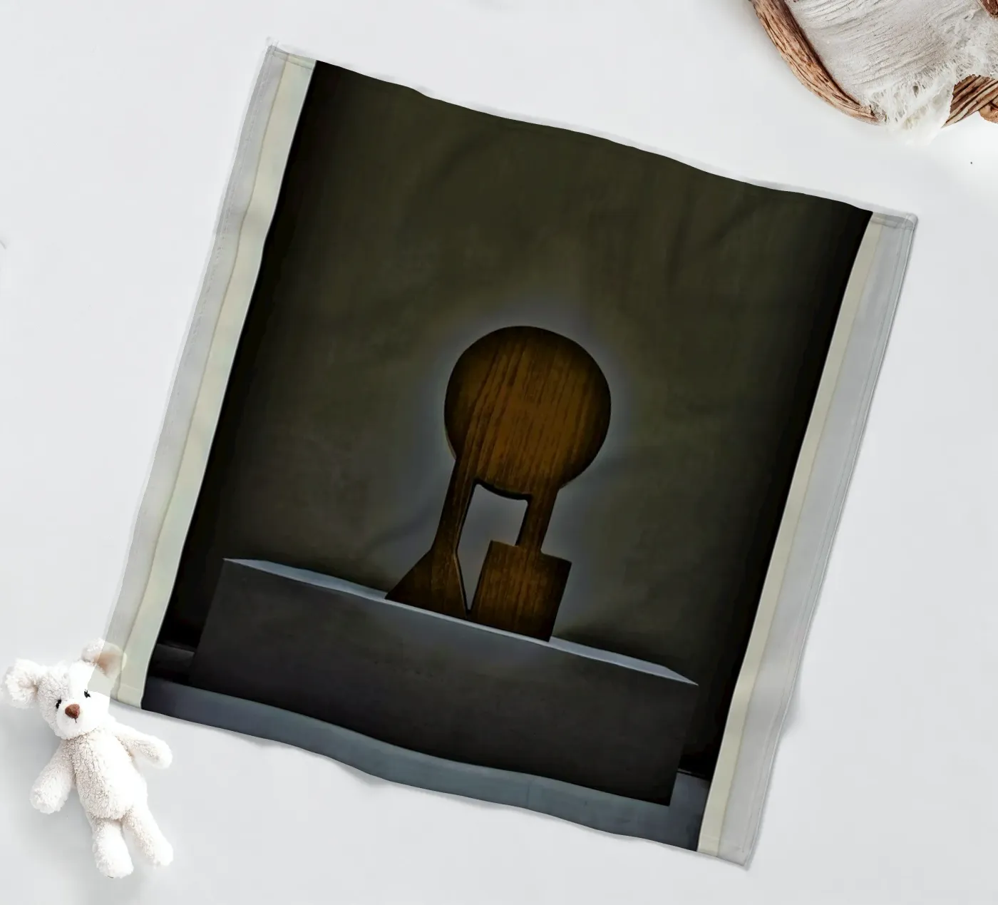 Interdependence 05 fleece blanket by Joachim Høst