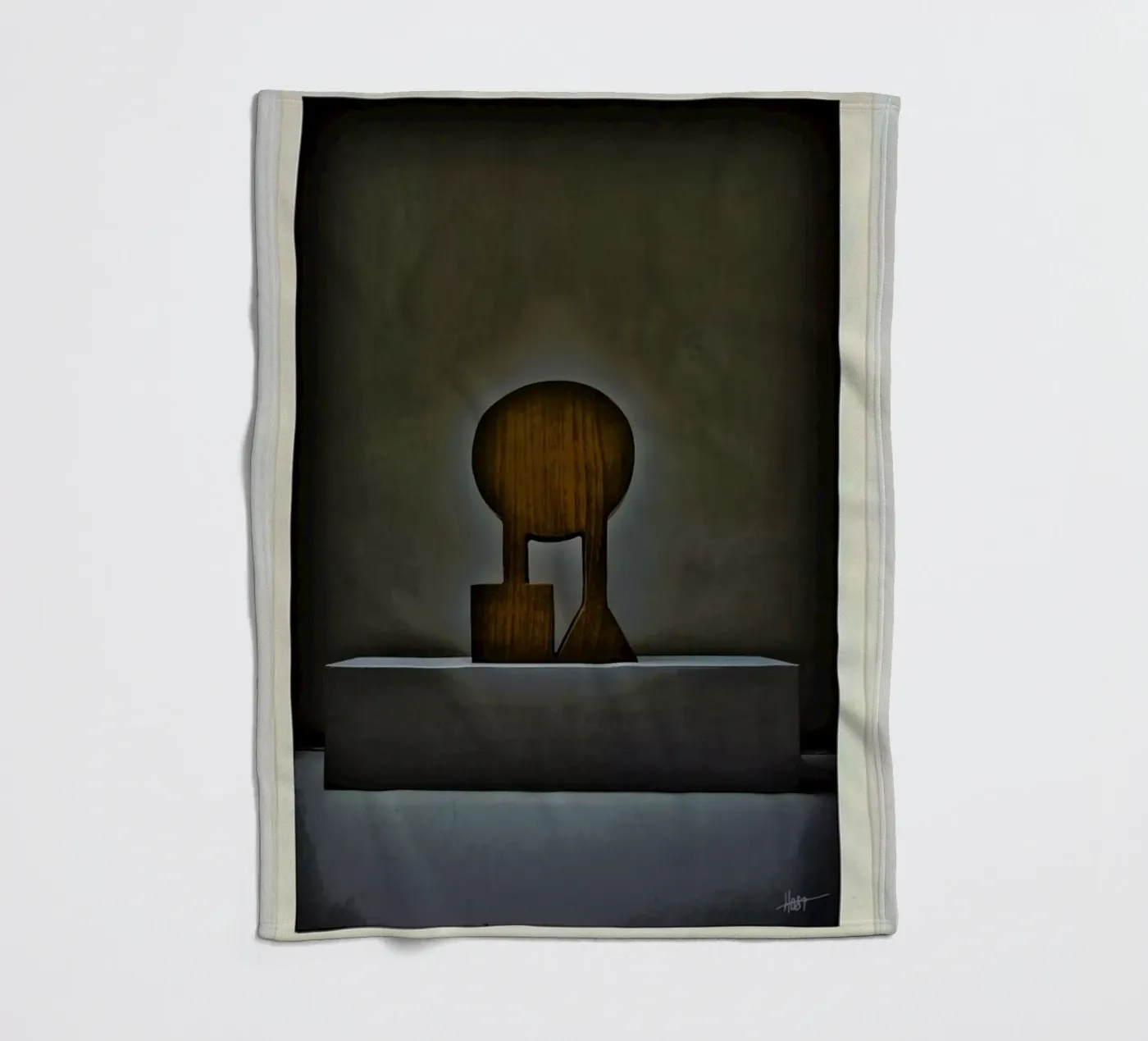 Interdependence 05 fleece blanket by Joachim Høst