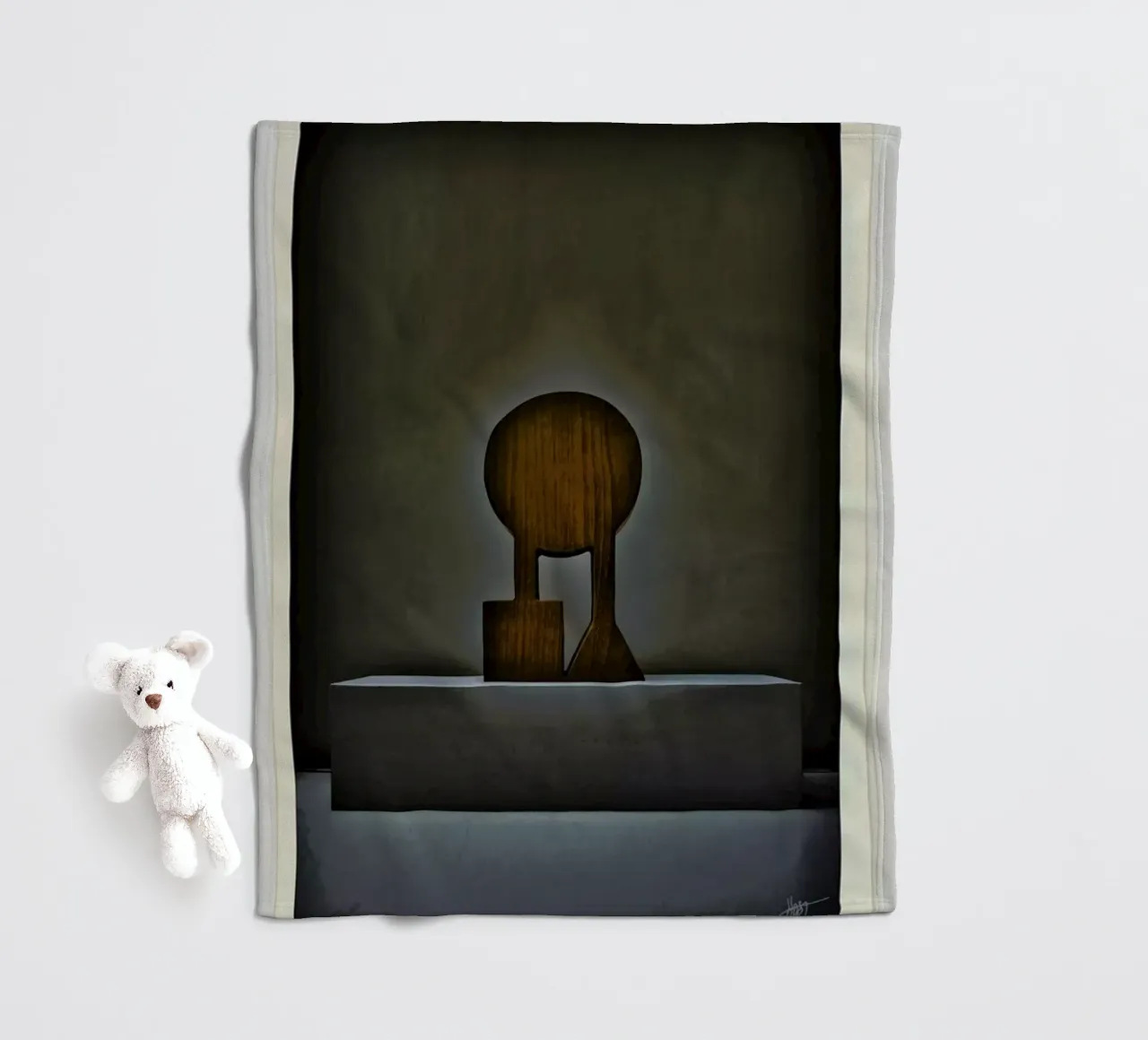 Interdependence 05 Fleecedecke von Joachim Høst