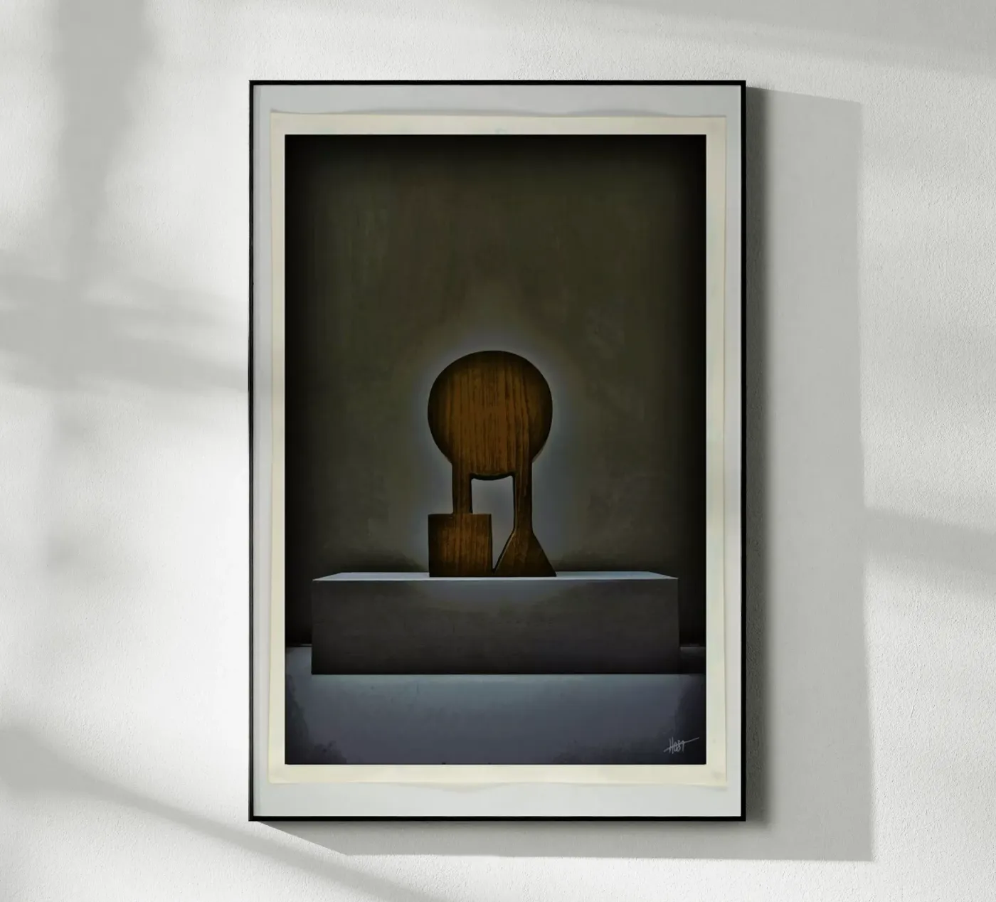 Interdependence 05 Acryl-Glas von Joachim Høst