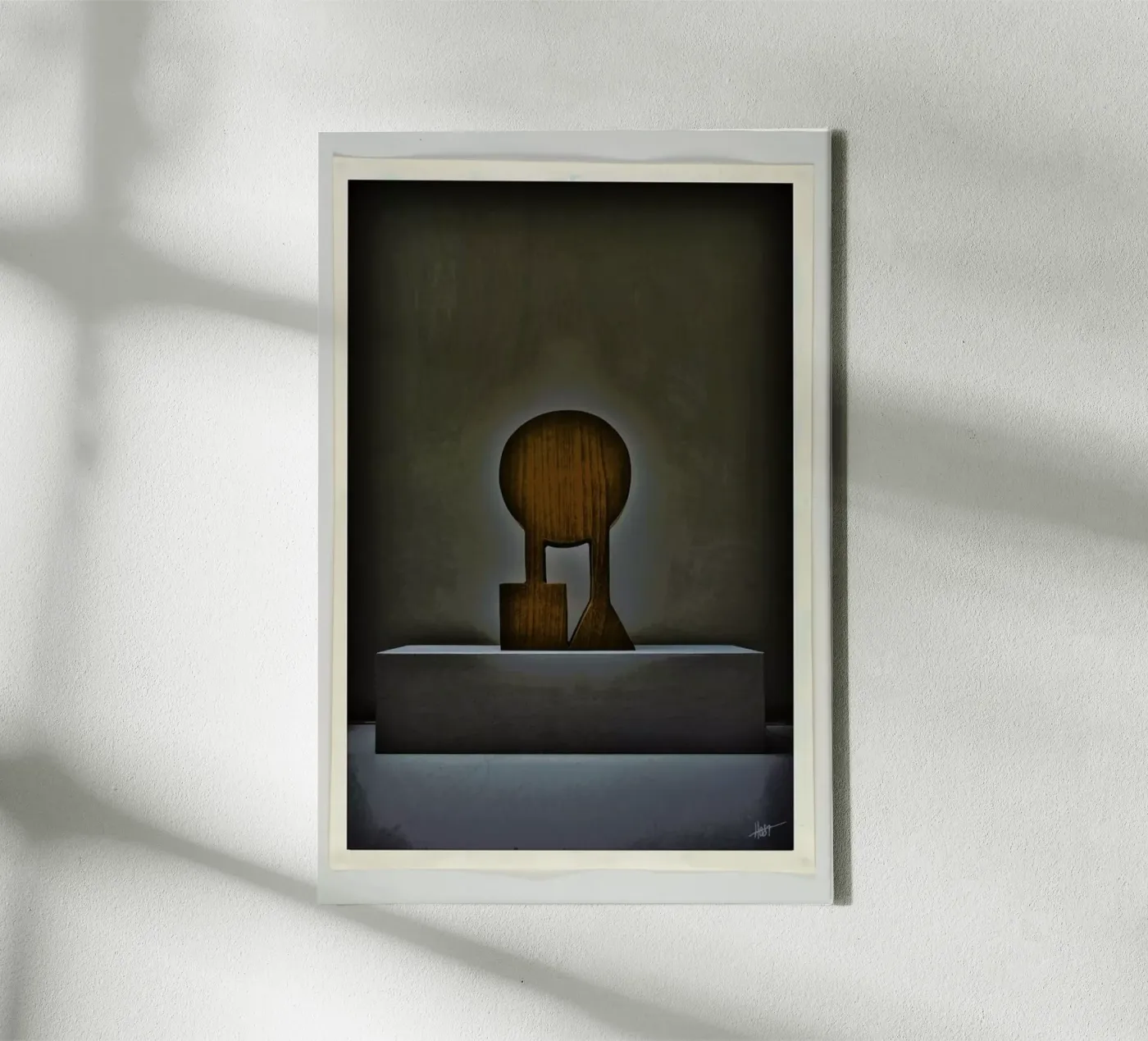 Interdependence 05 canvas van Joachim Høst