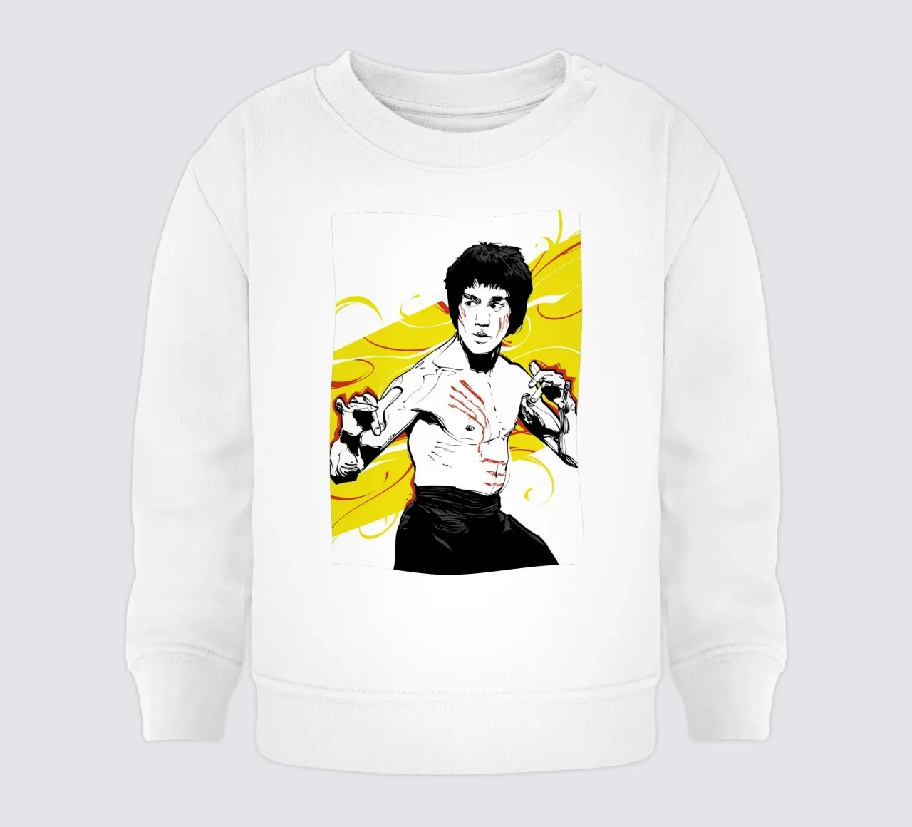 Bruce Lee IV felpa neonato da nabakumov