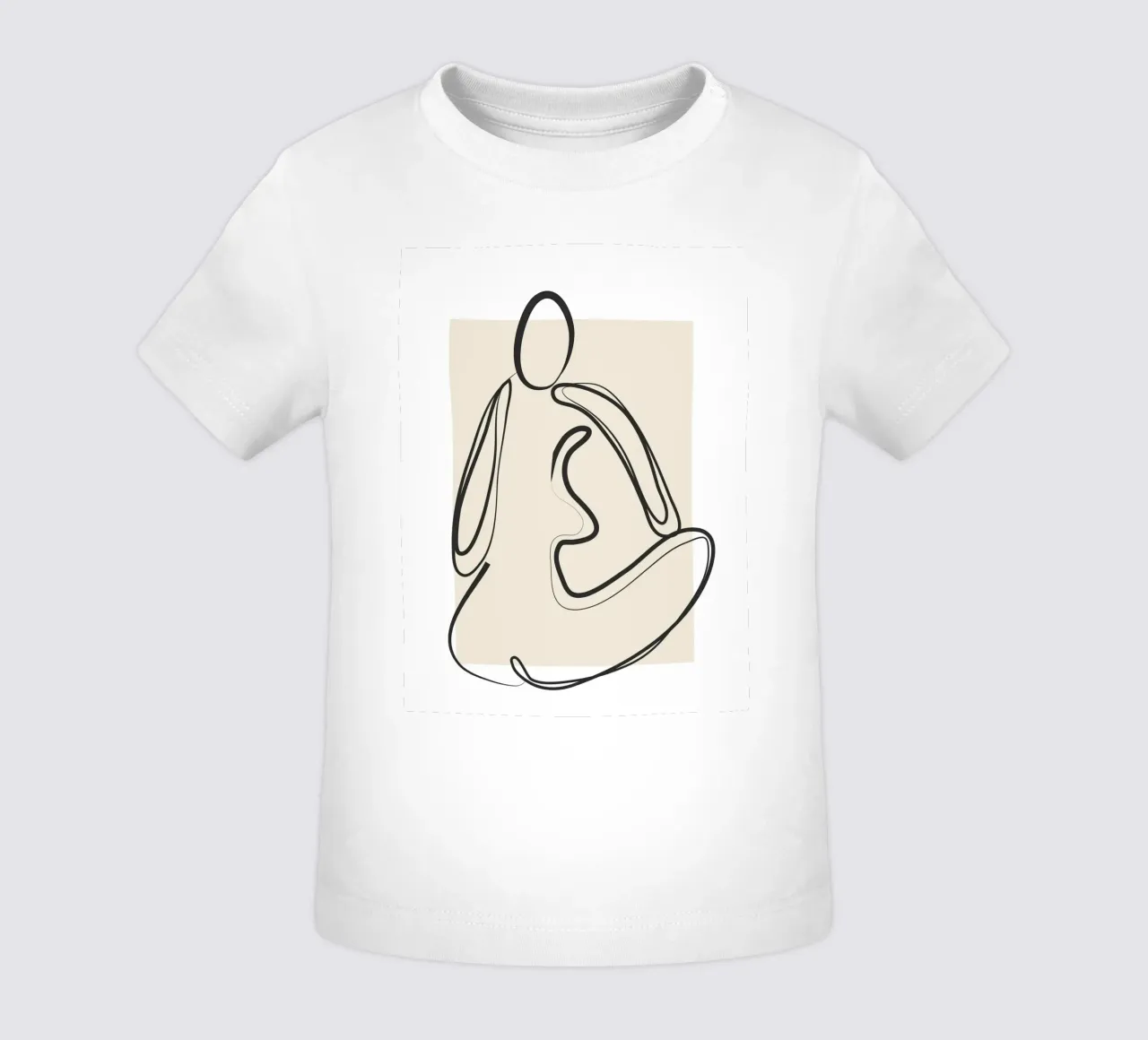 Abstract Figure Art 2 maglietta neonato da Flow Line