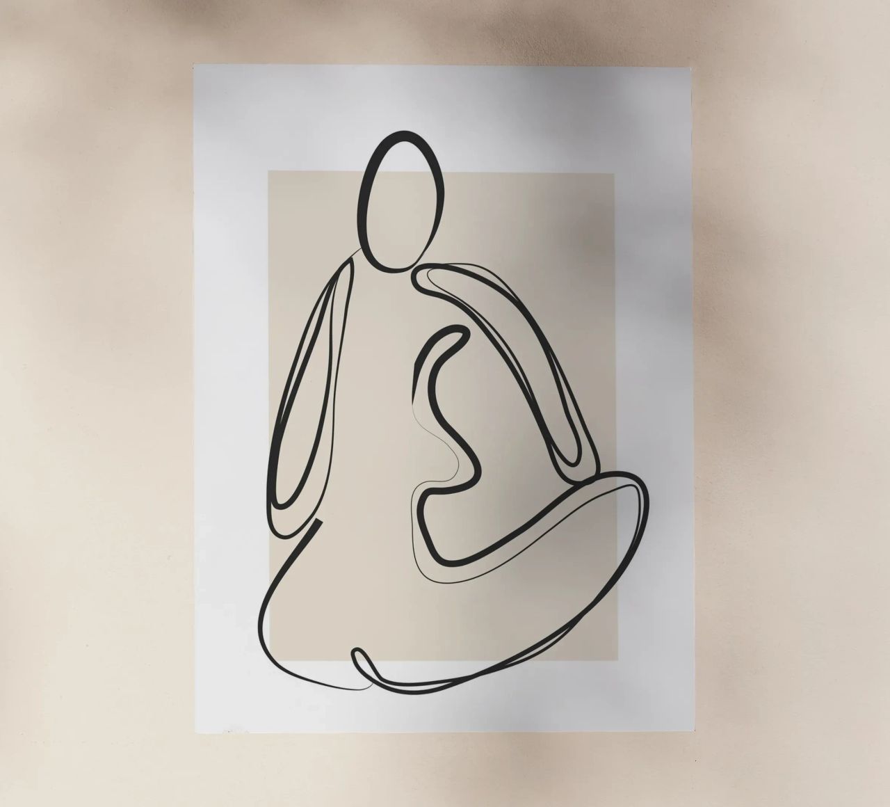 Abstract Figure Art 2 pellicola backlit da Flow Line