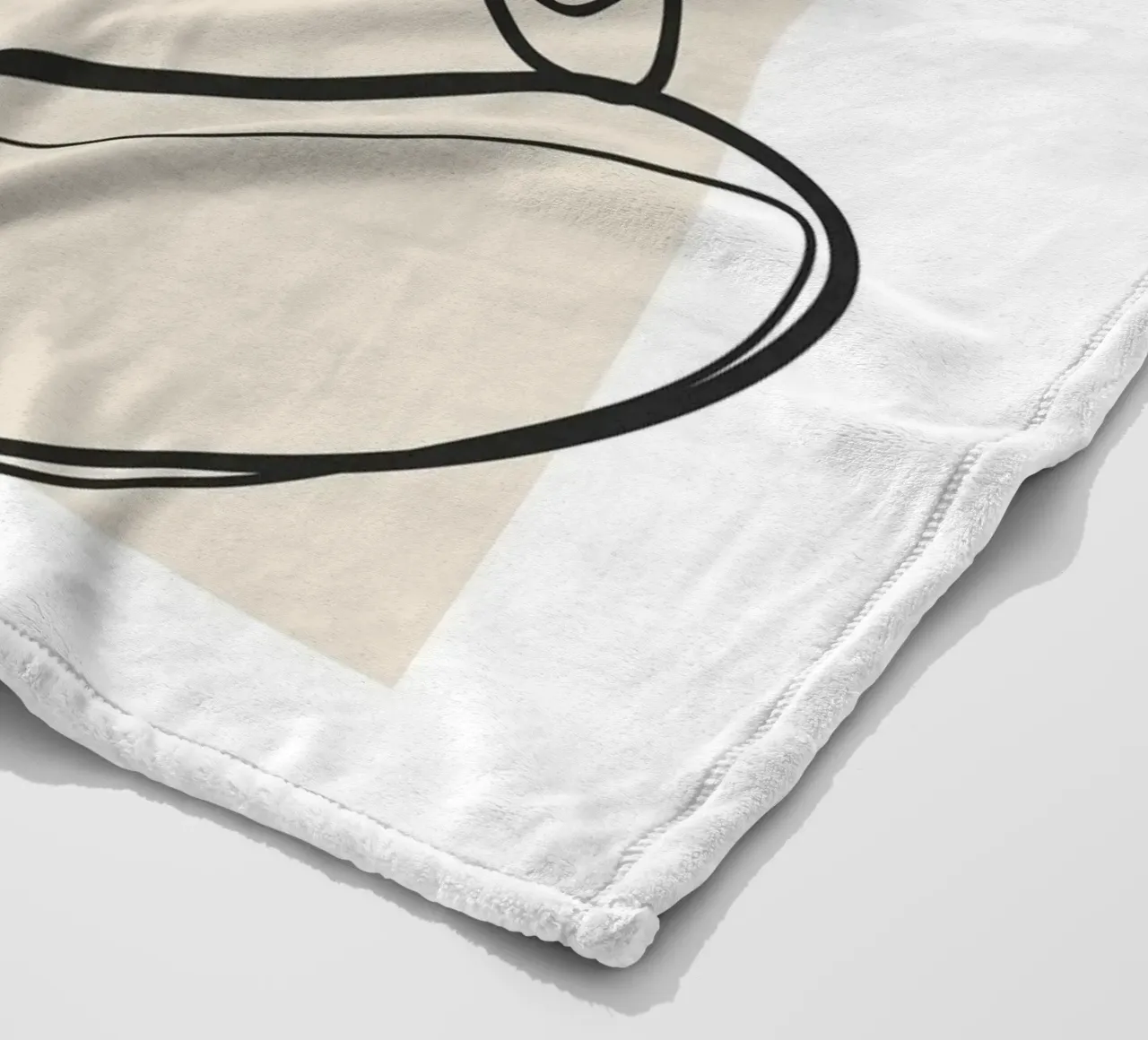 Abstract Figure Art 2 coperta in pile da Flow Line