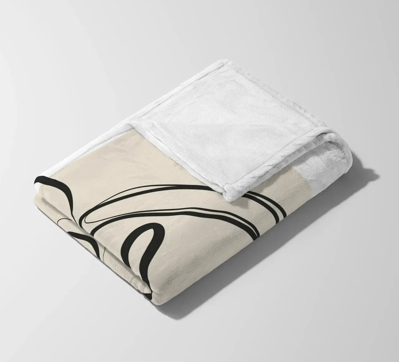 Abstract Figure Art 2 coperta in pile da Flow Line