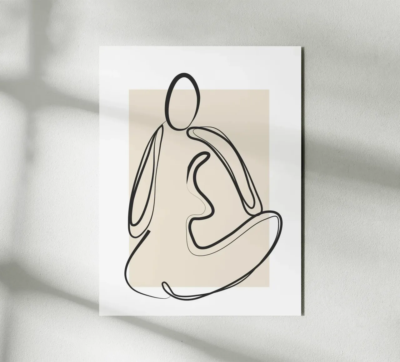 Abstract Figure Art 2 alluminio dibond da Flow Line