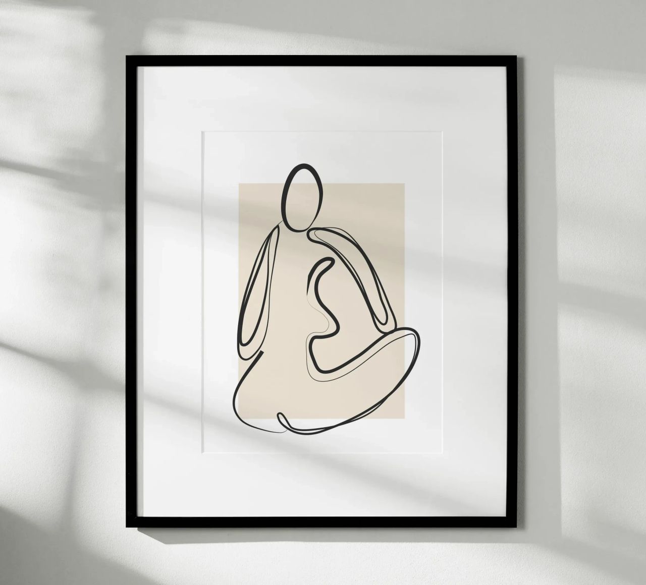 Abstract Figure Art 2 poster by Flow Line