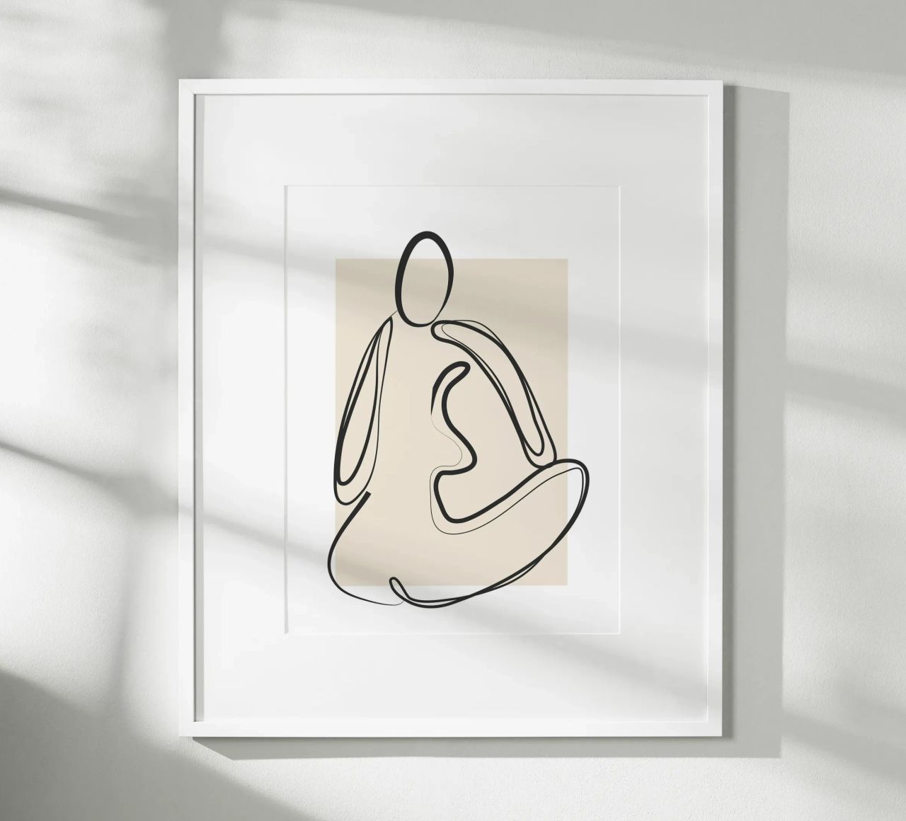 Abstract Figure Art 2 poster by Flow Line