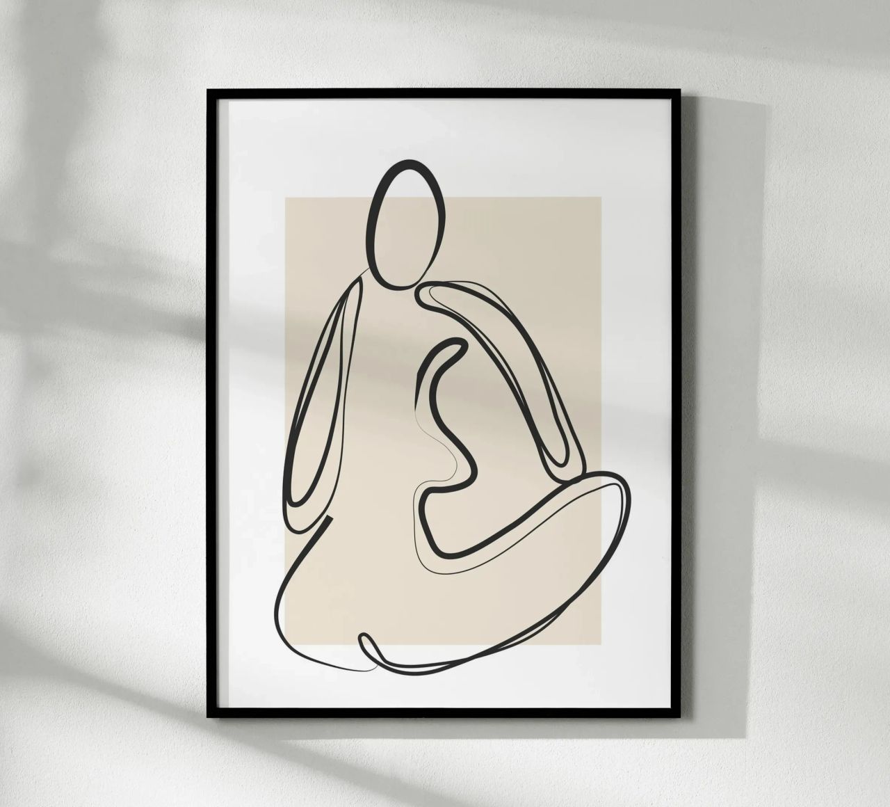 Abstract Figure Art 2 poster by Flow Line