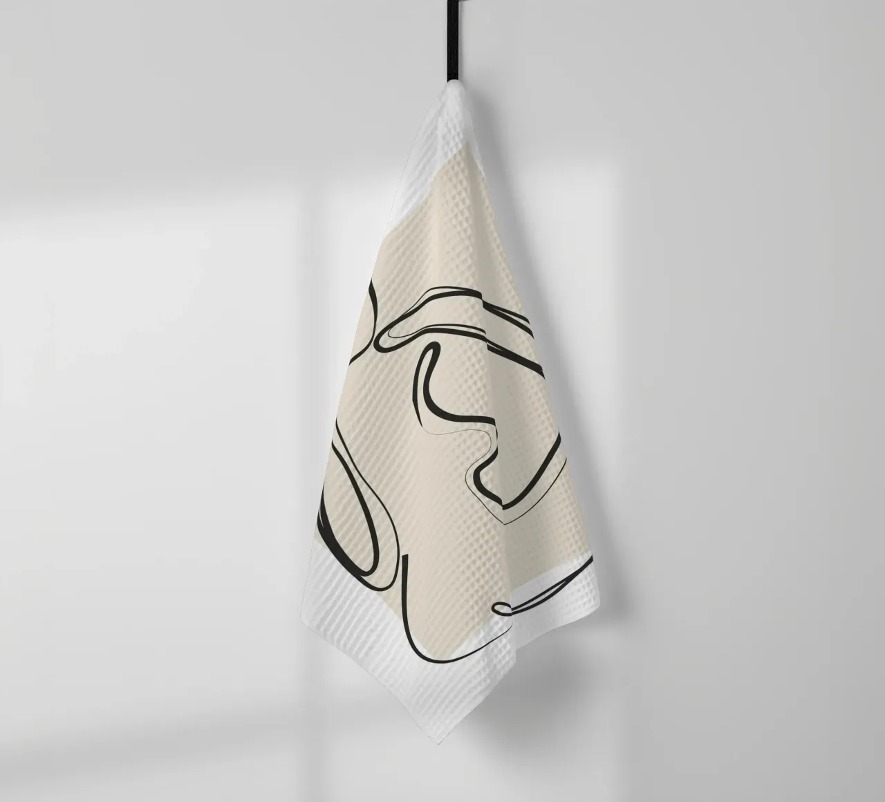 Abstract Figure Art 2 canovaccio da cucina da Flow Line