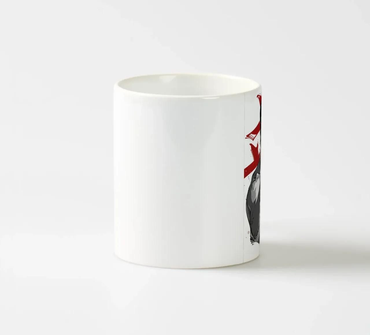 Bruce Lee V tazza in ceramica da nabakumov