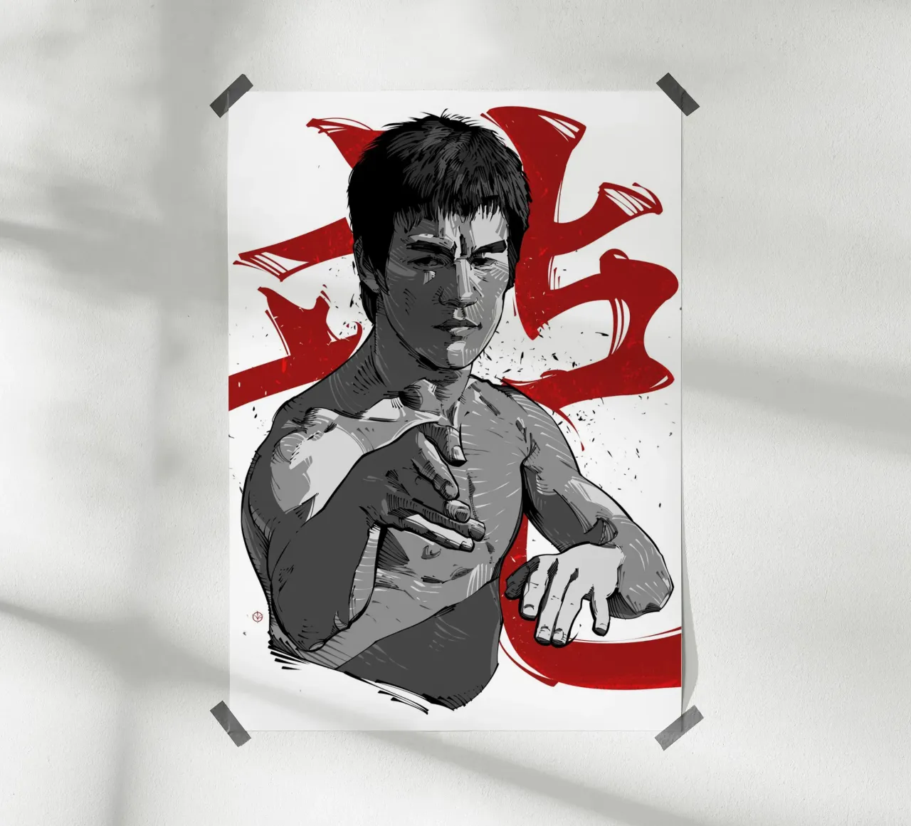 Bruce Lee V poster da nabakumov