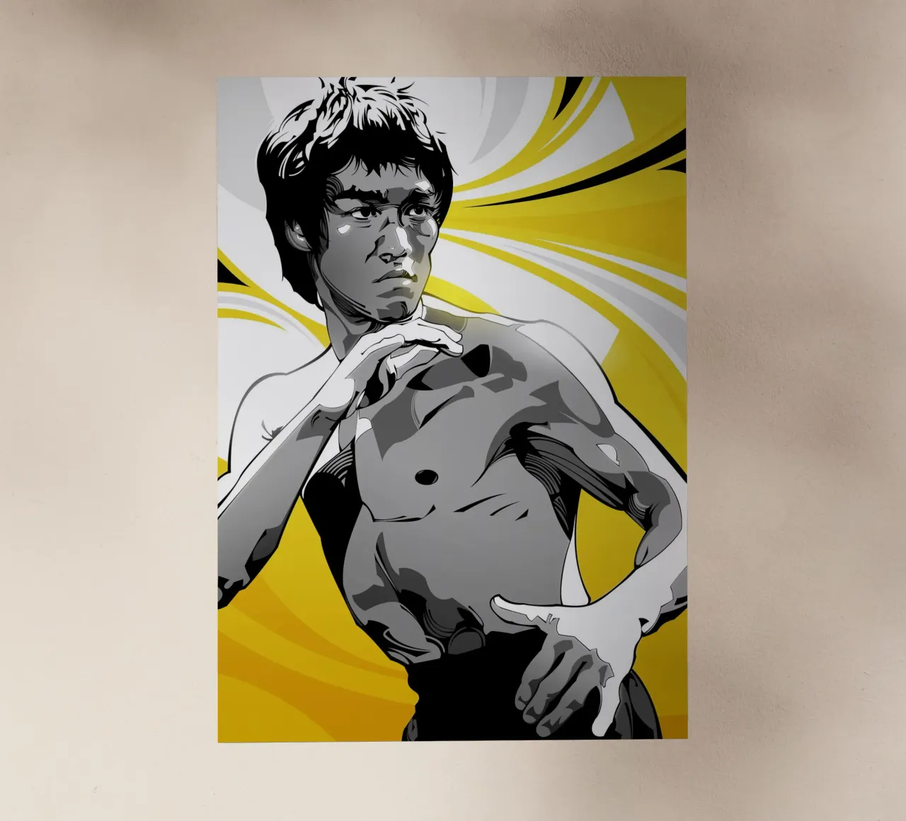 Bruce Lee VI pellicola backlit da nabakumov