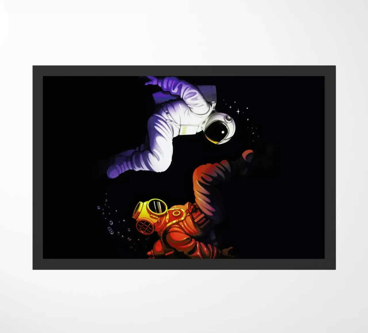 Yin Yang Astronaut Scuba zerbino da Tobe Fonseca
