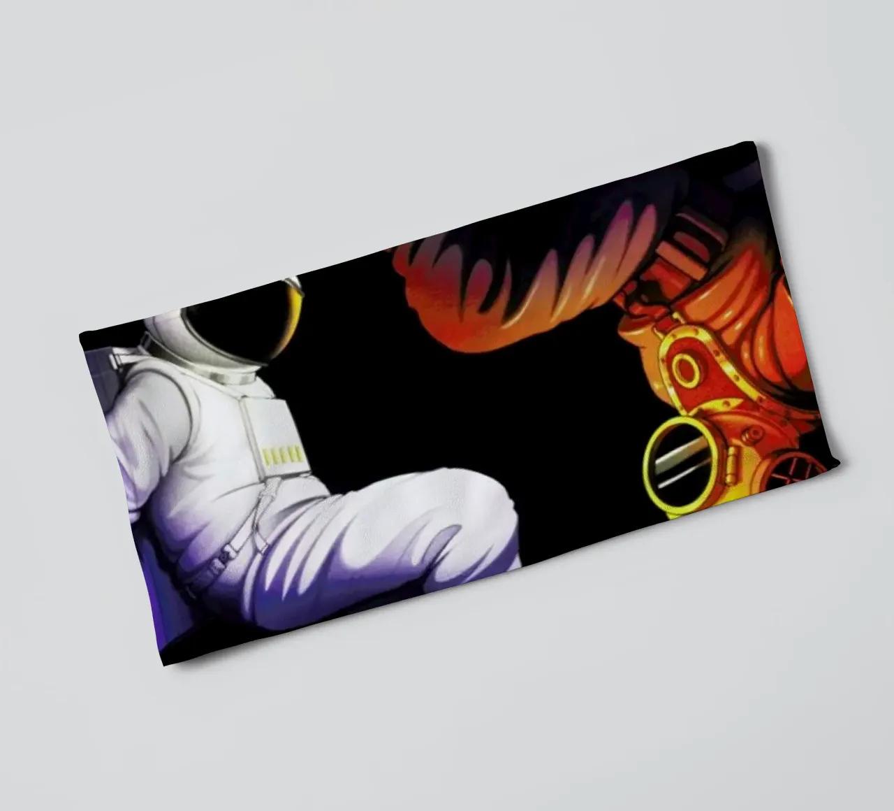 Yin Yang Astronaut Scuba asciugamano da bagno da Tobe Fonseca