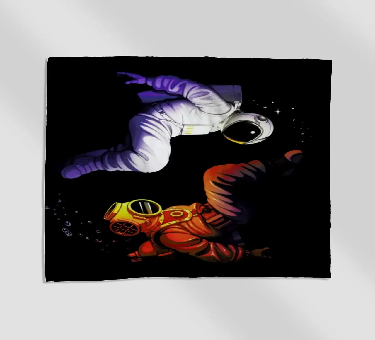 Yin Yang Astronaut Scuba telo mare da Tobe Fonseca