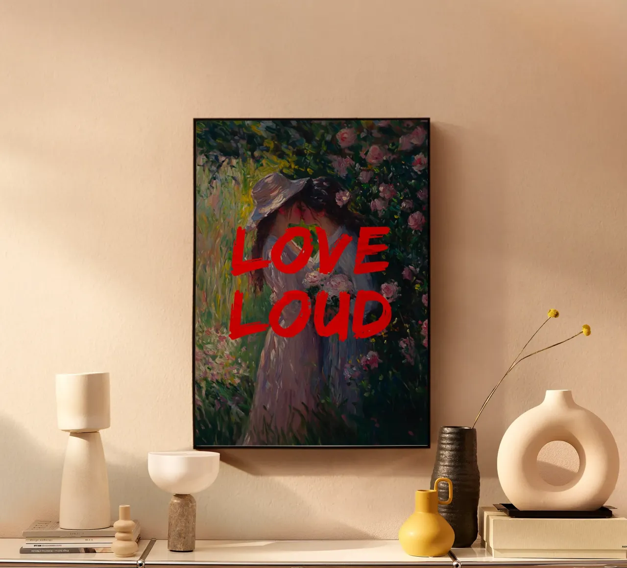 Love Loud plexiglass da fraeuleinvonfuchs