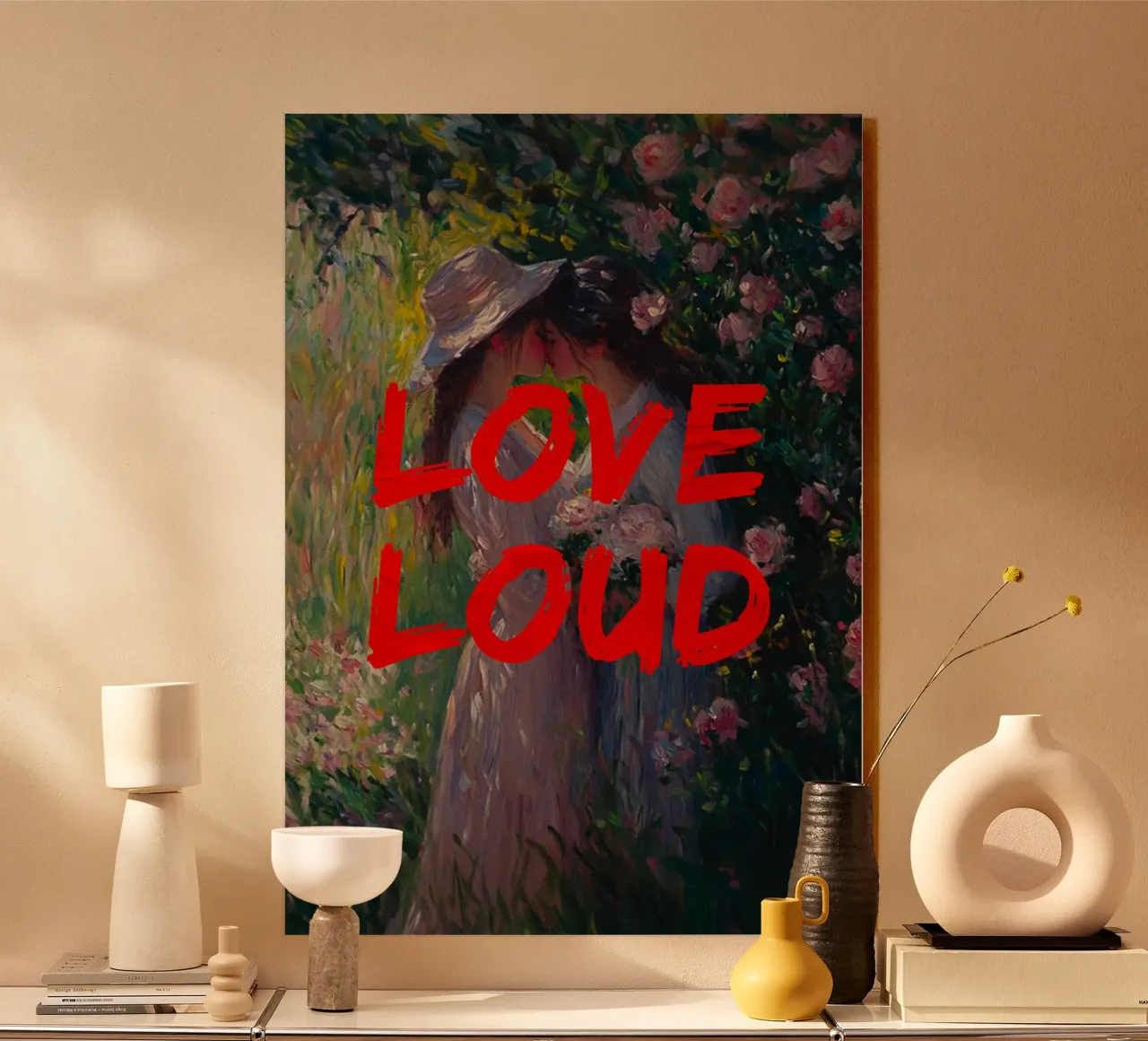 Love Loud plexiglass da fraeuleinvonfuchs