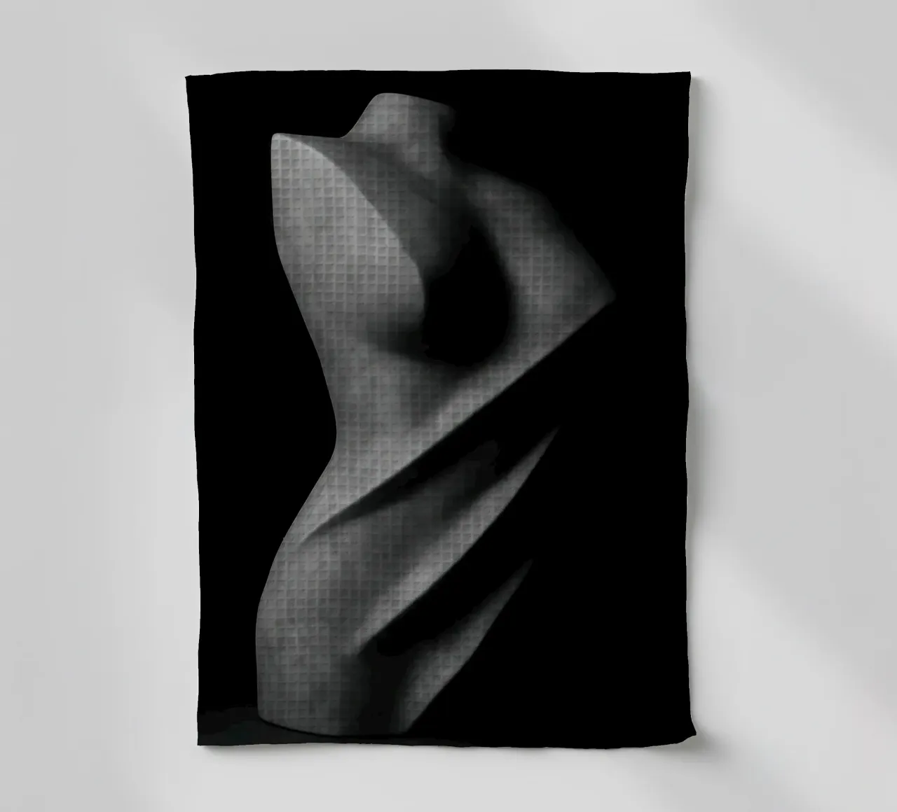 Corpo marmorizzato - Sensualità cruda canovaccio da cucina da Black & White