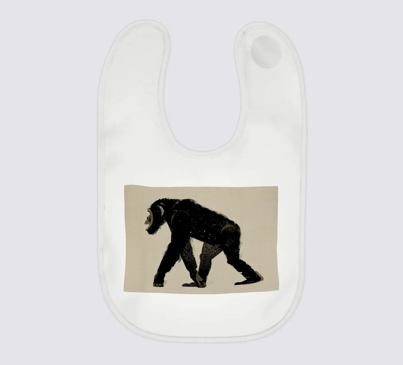 Chimp baby slabbetje van Dieter Braun