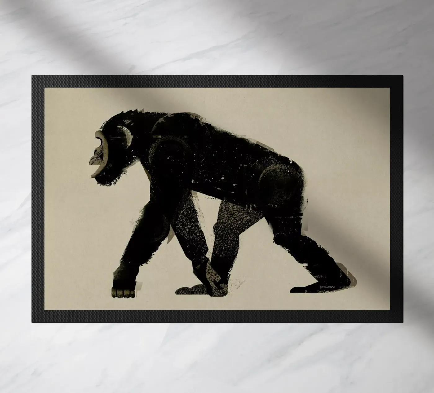 Chimp Fußmatte von Dieter Braun
