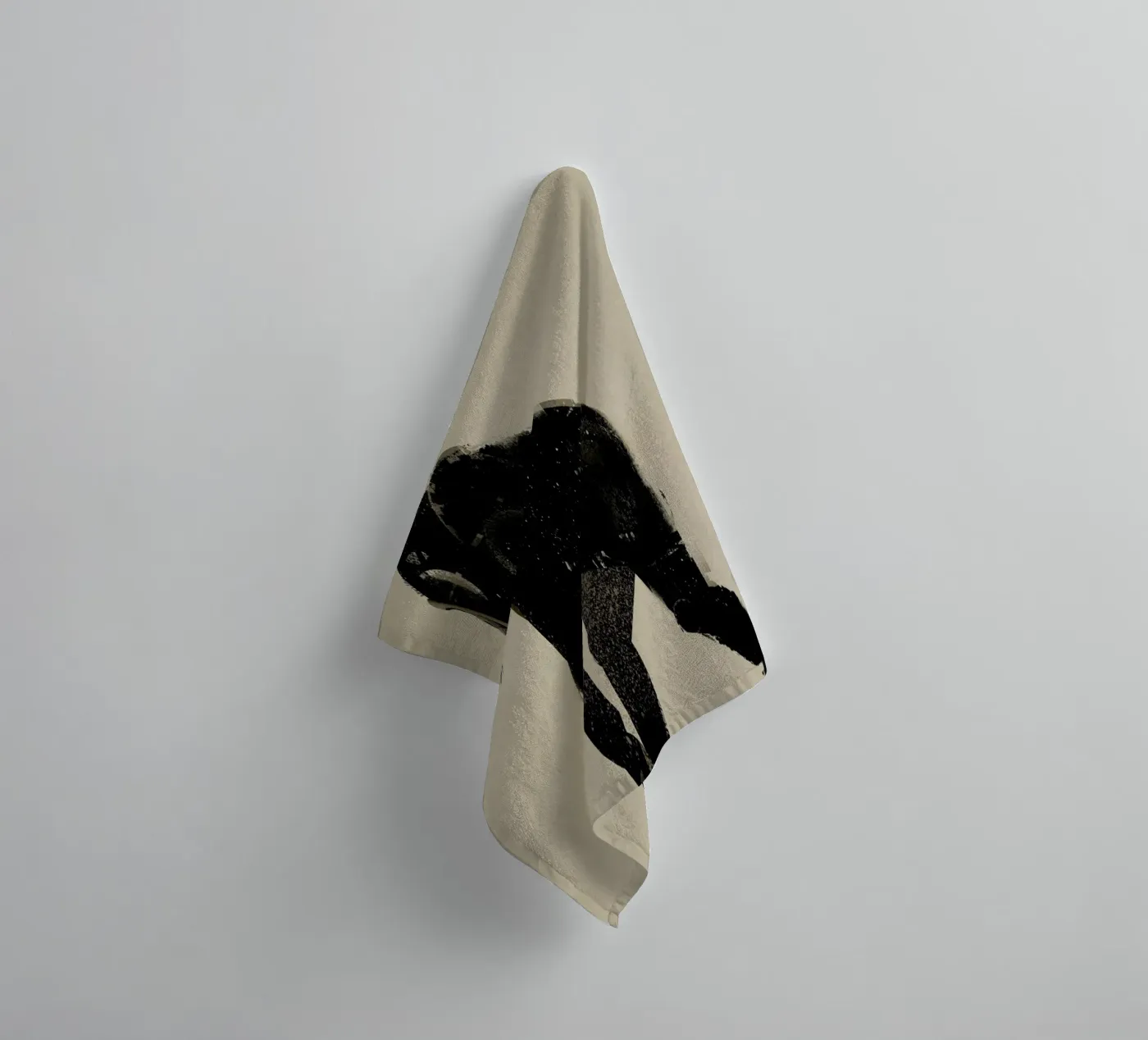 Chimp badhanddoek van Dieter Braun