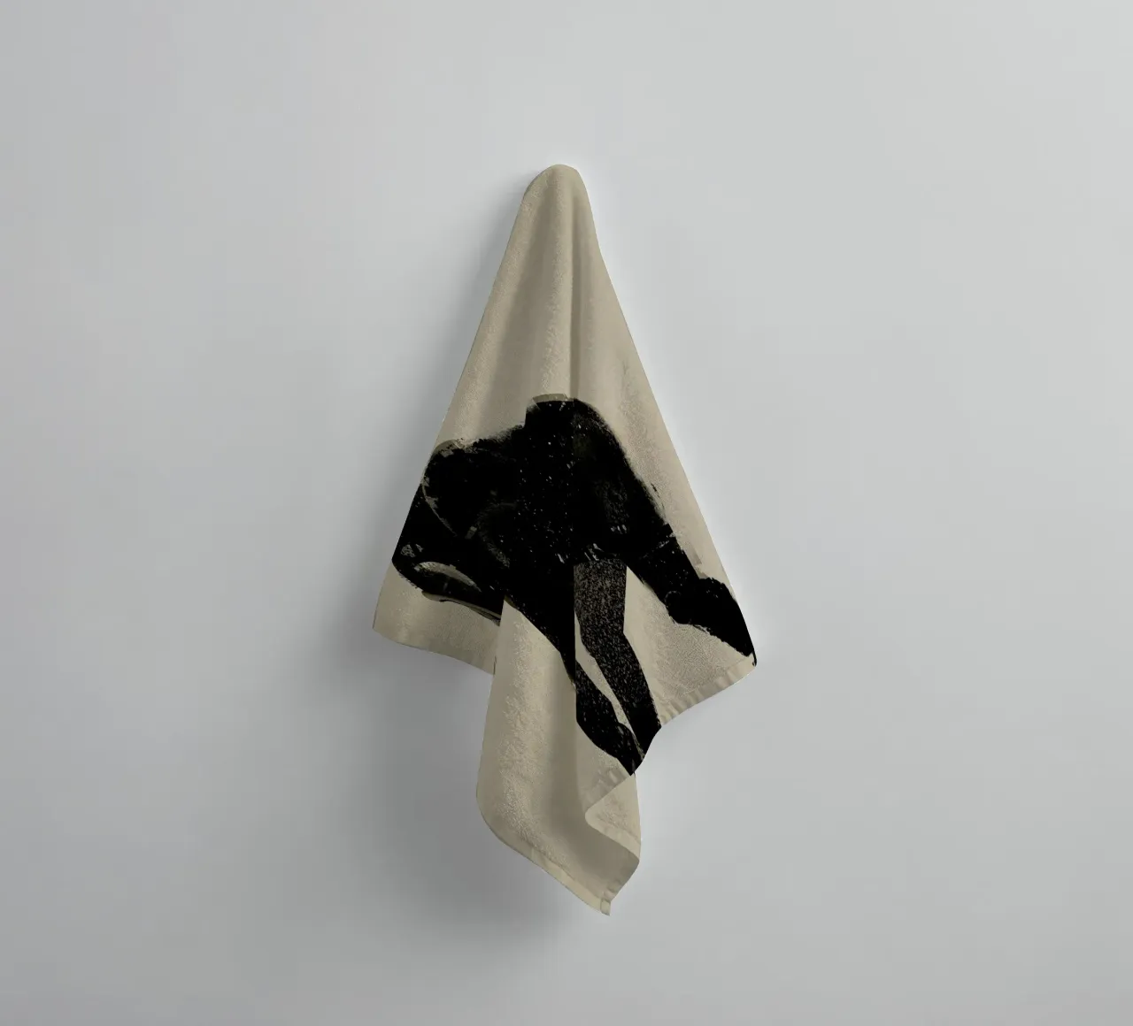 Chimp badhanddoek van Dieter Braun