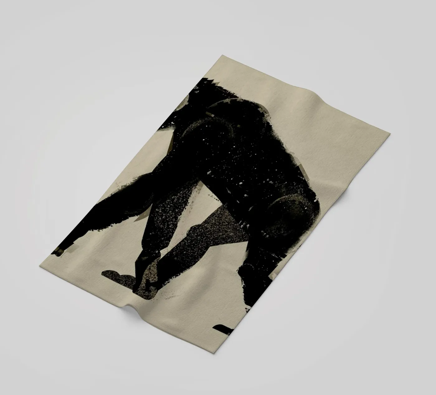 Chimp strandhanddoek van Dieter Braun