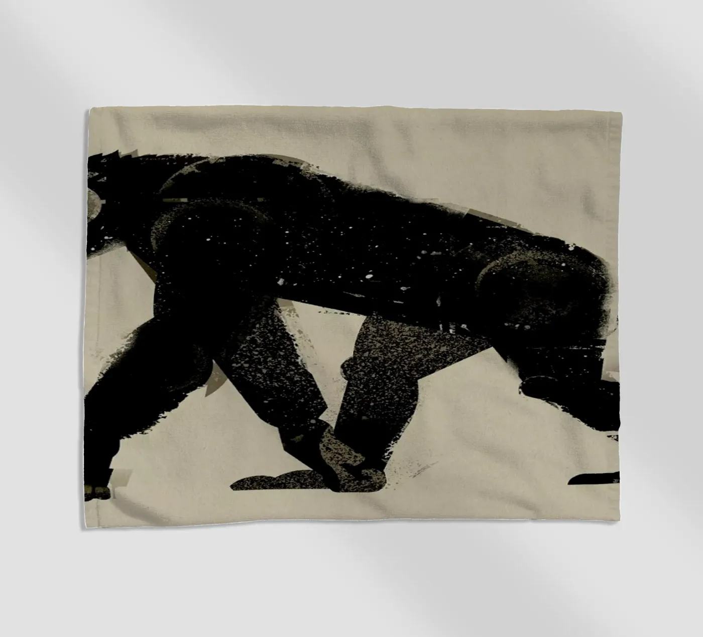 Chimp strandhanddoek van Dieter Braun