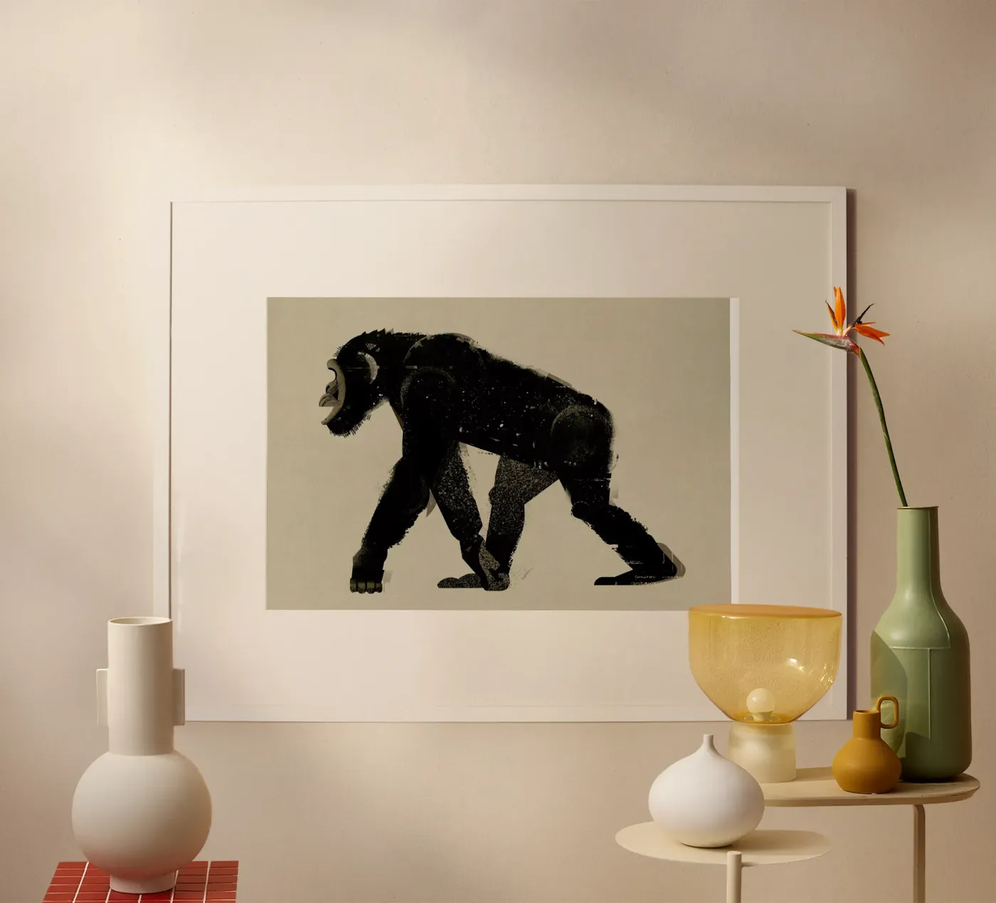 Chimp poster da Dieter Braun