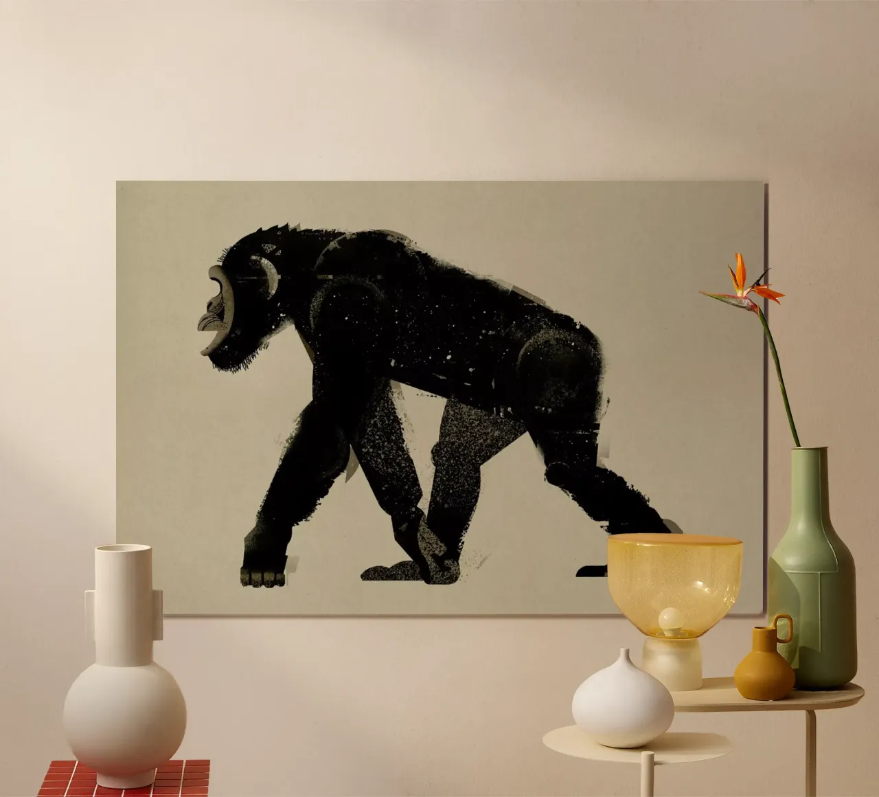 Chimp poster da Dieter Braun