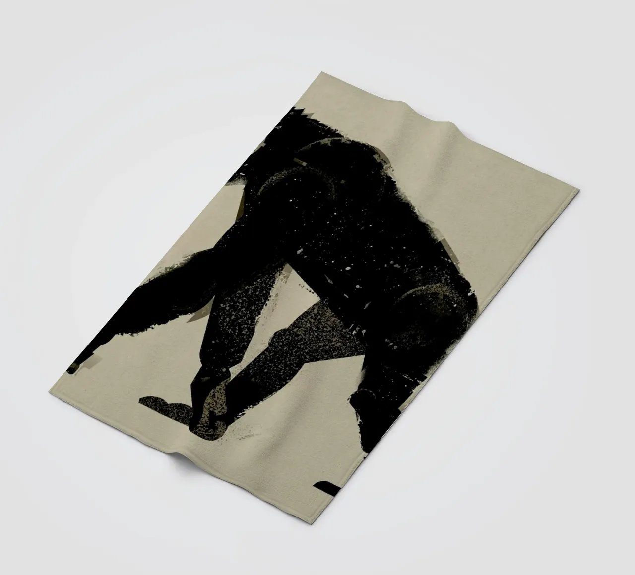 Chimp Fleecedecke von Dieter Braun