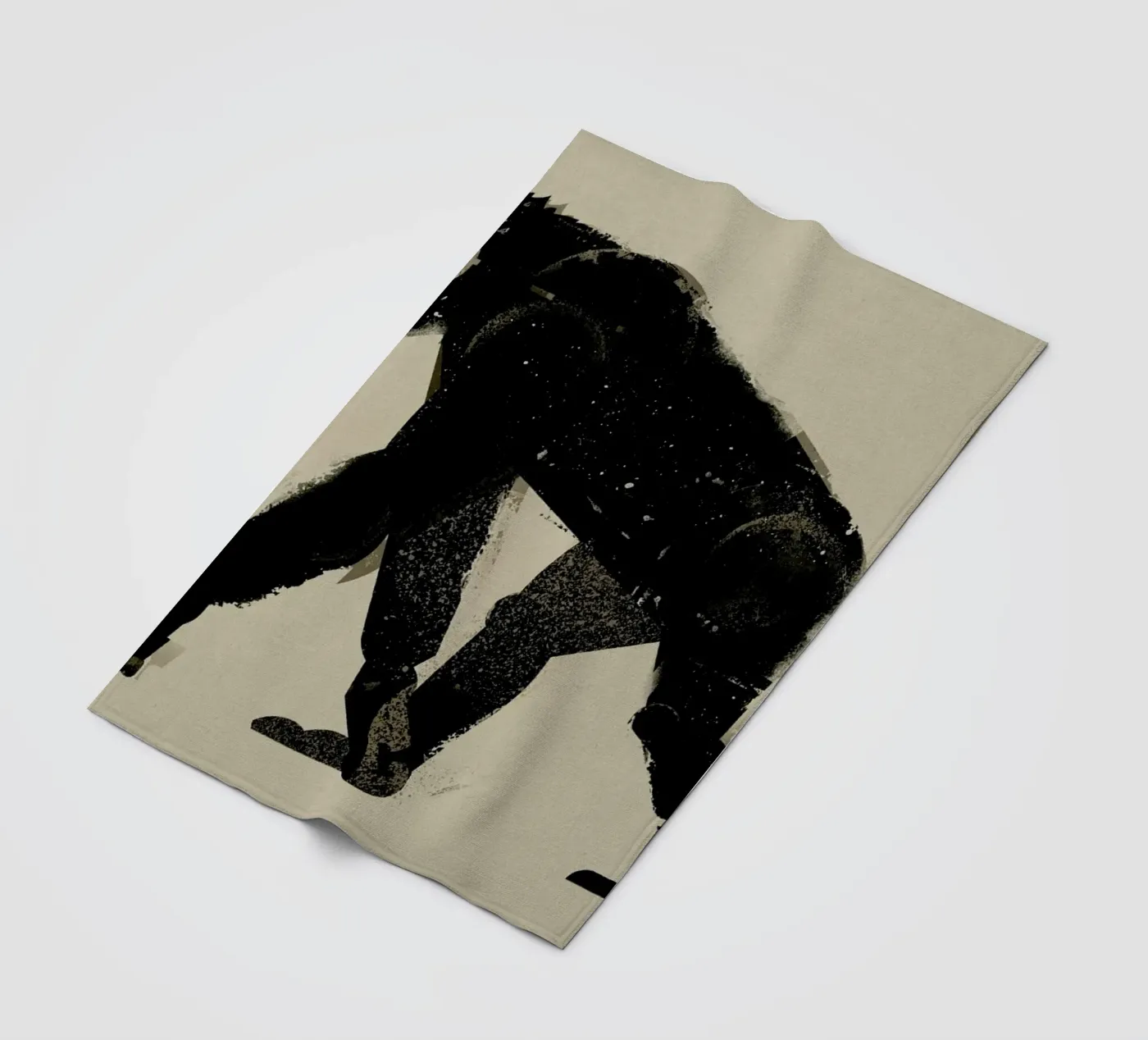 Chimp fleecedeken van Dieter Braun