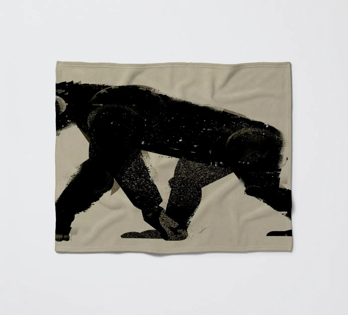 Chimp Fleecedecke von Dieter Braun