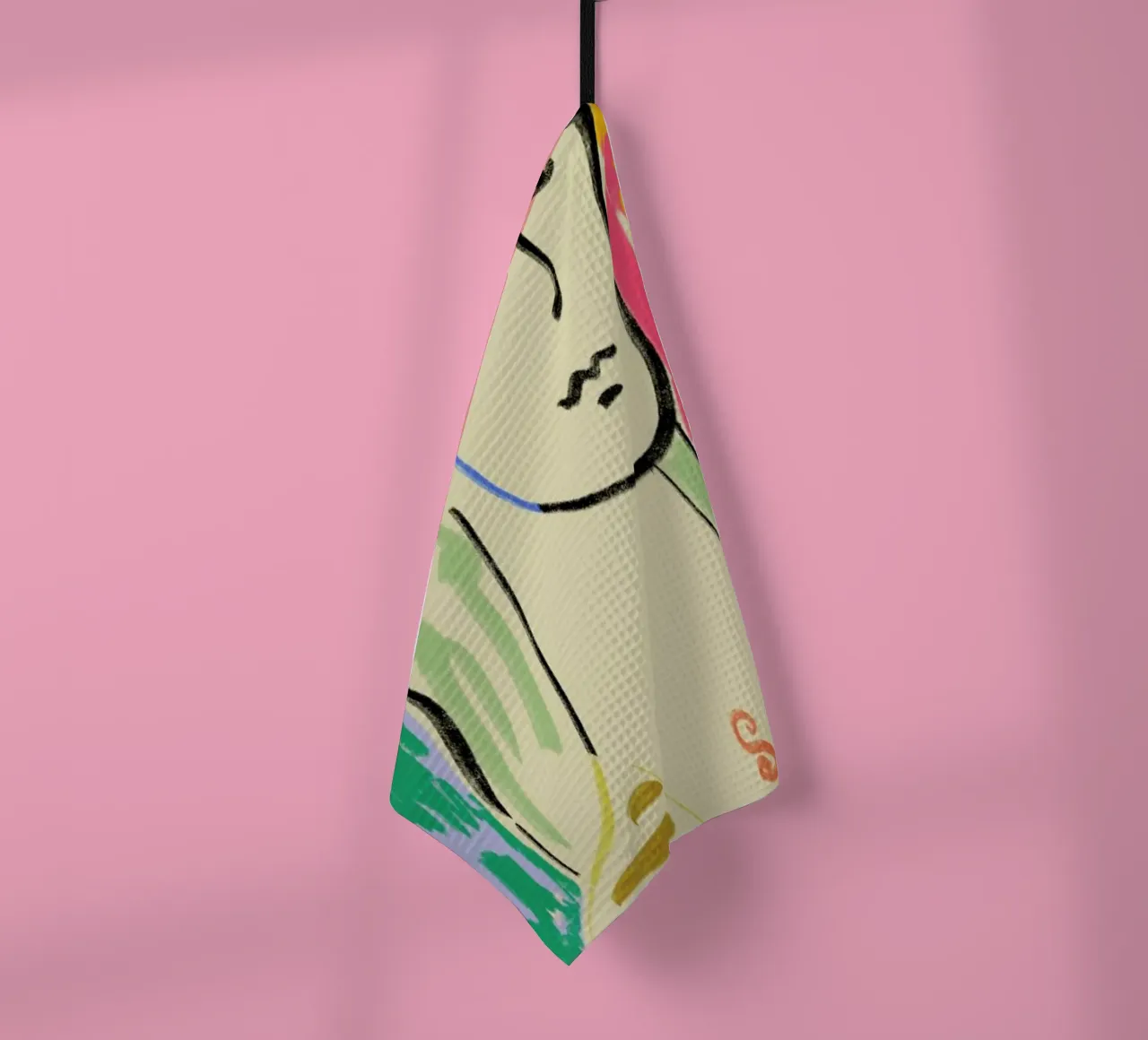 Dreaming Of The Sea canovaccio da cucina da Sandra Poliakov