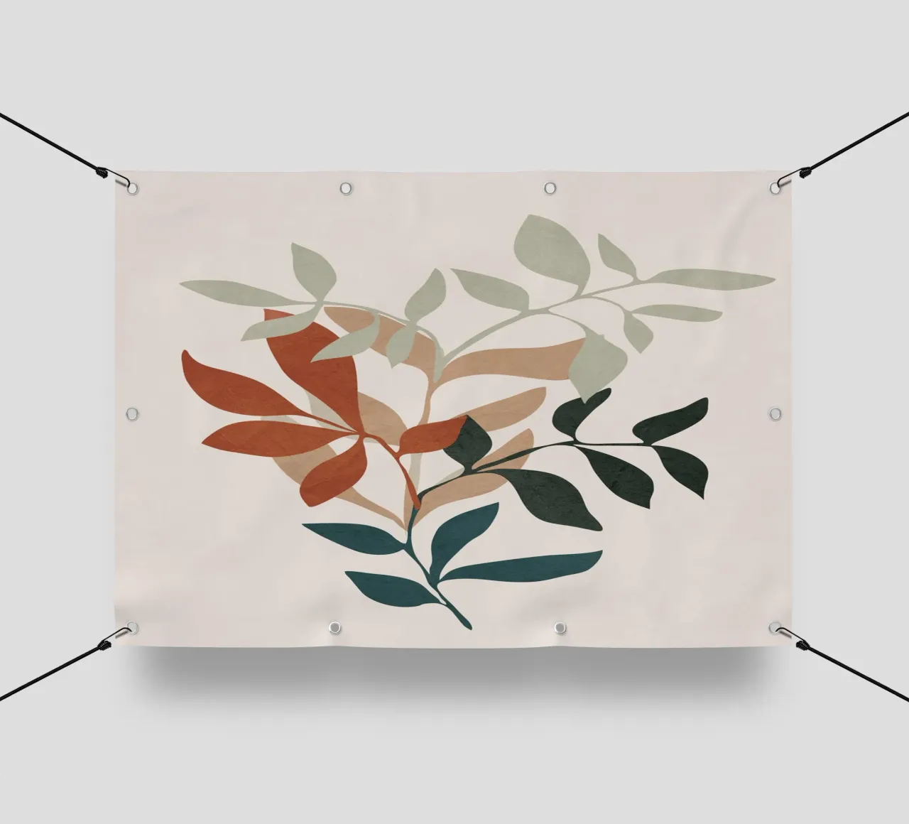 Soft Leaves telo in pvc da cityart