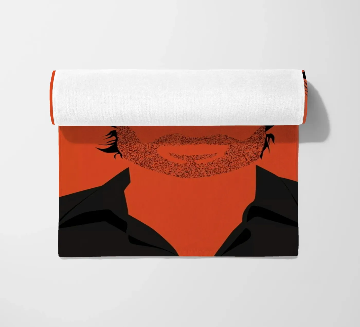 Hank beach towel by Naxart