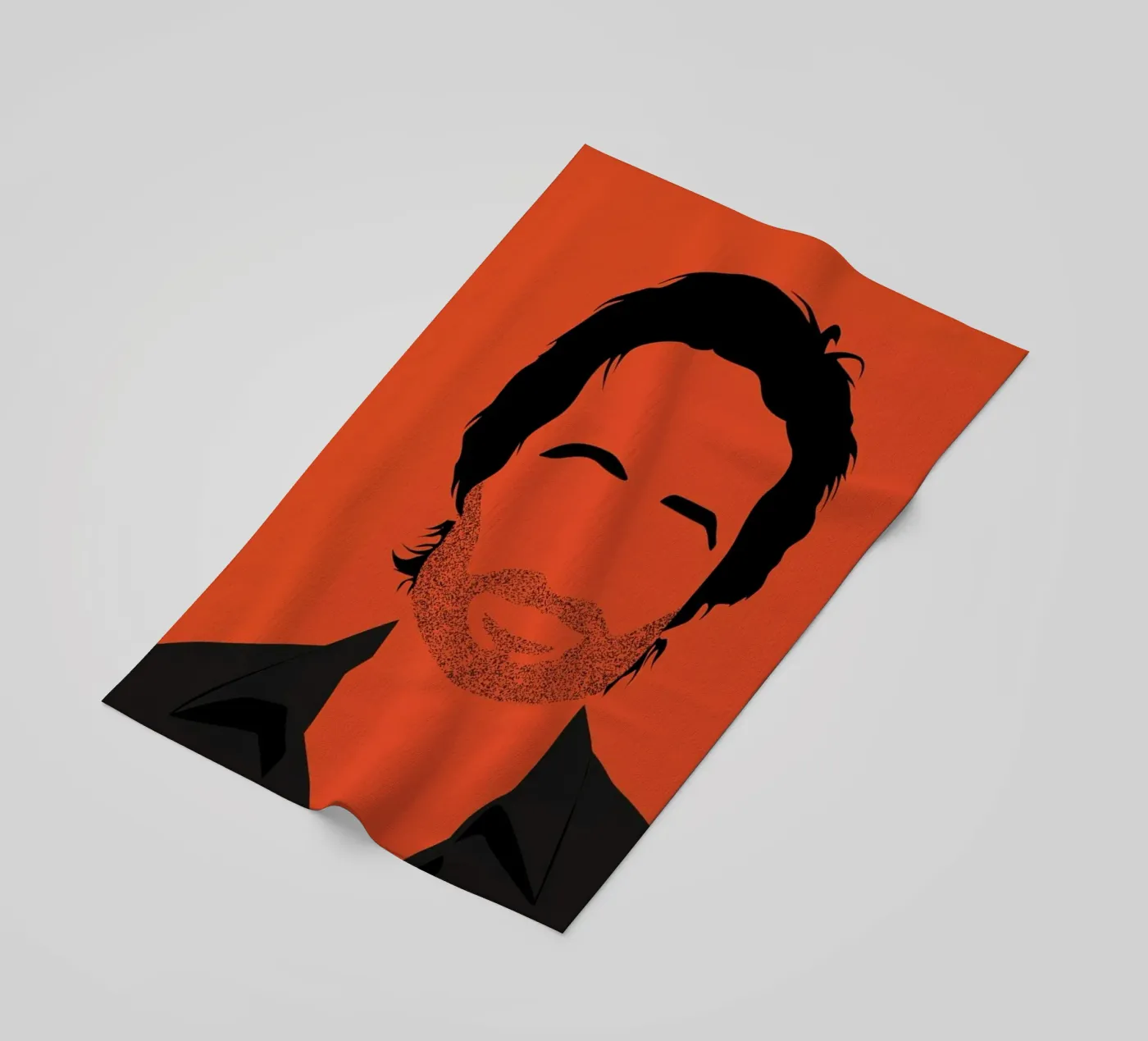 Hank beach towel by Naxart