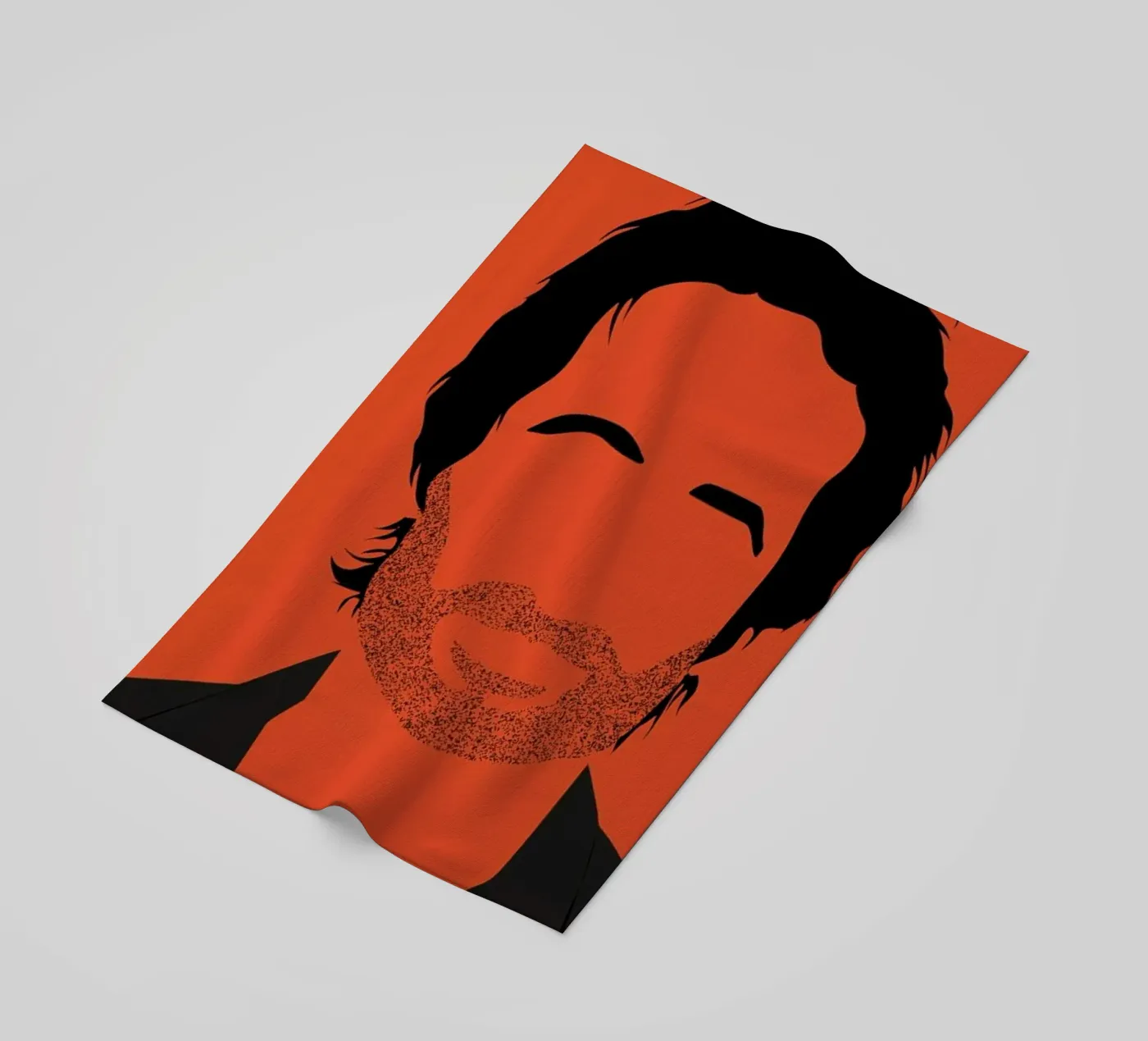 Hank beach towel by Naxart